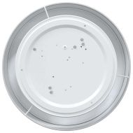 Таванна лампа с прожектори Сив 38 x 38 x 13,5 см текстил