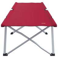 Сгъваемо къмпинг легло 2 pcs Червено 194 x 62,5 x 42,5 см