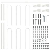 Градска ограда BOXTEL Бяло