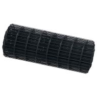 Европейска ограда Сив 0.6 x 10 м Желязо с PVC покритие