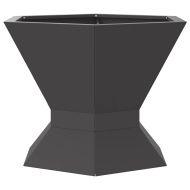 Огнище Черно 50 x 50 x 40 cm Стомана