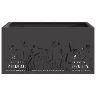 Огнище Черно 60 x 60 x 30 cm Стомана