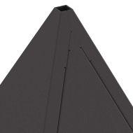 Огнище Черно 50 x 50 x 51 см Стомана