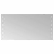 LED огледало за баня, 100x50 см