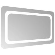 LED огледало за баня, 70x40 см