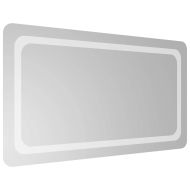 LED огледало за баня, 90x50 см