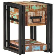 Нощен шкаф 30 x 30 x 40 cm Солидно възстановено дърво