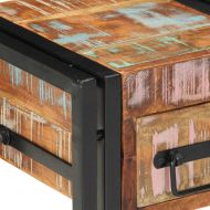 Нощен шкаф с чекмедже 2 pcs Многоцветен 30 x 30 x 40 cm