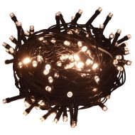 Изкуствена тънка коледна елха, 150 LED, 120 см