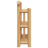 Стенен рафт с рафт Естествен 40 x 13 x 44 см бамбук
