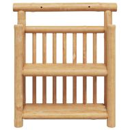 Стенен рафт с рафт Естествен 40 x 13 x 44 см бамбук