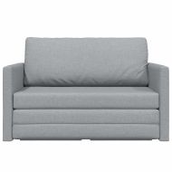 Диван легло 110cm Светлосиво текстил