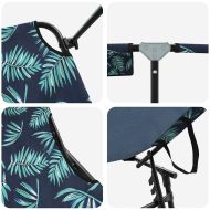 Сгъваем шезлонг 2 pcs Многоцветен 190 x 57 x 81 см оксфорд