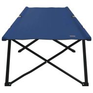 Сгъваемо къмпинг легло 2 pcs Синьо 206 х 76 х 74 см