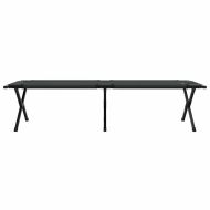 Сгъваемо къмпинг легло Черно 193 x 69 x 45 см Оксфордска тъкан