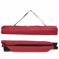 Сгъваемо къмпинг легло 2 бр. Червено 193 x 69 x 45 см
