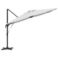 Рома Парасол Бежово 286 x 284 x 265 см Алуминий и полиестер