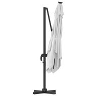 Рома Парасол Бежово 286 x 284 x 265 см Алуминий и полиестер