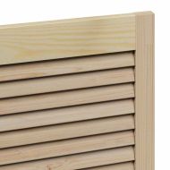 Врата за шкаф с врата 2 pcs Естествен 110 x 2,1 x 59,5 см