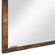 Огледало с огледало Димян дъб 90 x 8,5 x 37 см Инженерно дърво