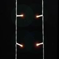 Коледни лампички за елха 320 LED топло бяло 375 см