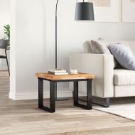 Плот за маса квадратен 50x50x4 см масивна акация