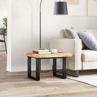 Плот за маса квадратен 60x60x4 см масивна акация