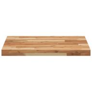 Плот за маса квадратен 60x60x4 см масивна акация