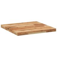 Плот за маса квадратен 60x60x4 см масивна акация