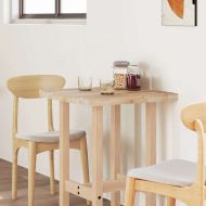 Плот за маса, правоъгълен, 80x60x4 см, акация масив