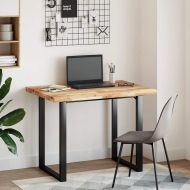 Плот за бюро, маслен финиш, 100x70x4 см, масивно дърво акация