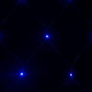 Коледна светеща мрежа, синя, 3x3 м, 306 LED, за закрито/открито
