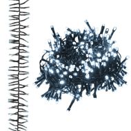 LED клъстърен стринг с 3000 LED студено бяло 23 м PVC