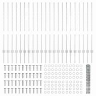 Ограда с пост Сребрист 1 x 50 m Стомана