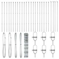 Стълб за ограда. Галванизирана 50 x 1 m Стомана