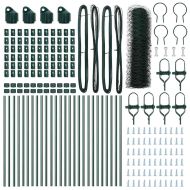 Стълб за ограда. Зелен