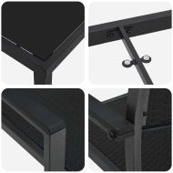 Комплект за хранене в градината 5 pcs Черно