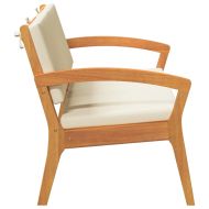 Градинска пейка Натурален маслен Солидно акациево дърво