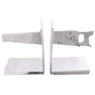 Подпори за книги 2 pcs Сребрист 11 x 14 x 17,5 см Алуминий