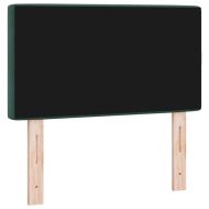 Облегалка за глава Тъмен зелен 80 cm Кадифе
