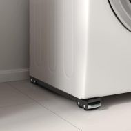 Основа за пералня 2 pcs Черно 72 x 5 x 4,5 см