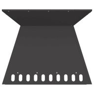 Огнище Черно 60 x 60 x 50 см Стомана