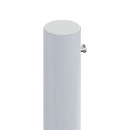 Прибираща се странична тента, синя, 200x1000 см