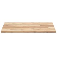 Плот за маса квадратен 60x60x2 см масивна акация