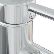 Мивка за вграждане с кран, 91x39x18 см, керамична, бяла