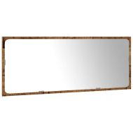 Комплект мебели за баня от 3 части старо дърво инженерно дърво