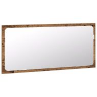 Комплект мебели за баня от 3 части старо дърво инженерно дърво