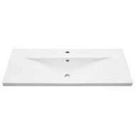 Шкаф за мивка в баня със съхранение Черния дъб 100 x 39 x 62 см