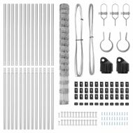 Стълб за ограда. Галванизирана 25 x 1,6 м Стомана