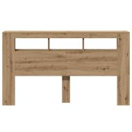 LED табла за глава Artisan Инженерна дървесина